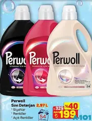 PERWOLL SIVI DETERJAN 2,97 L